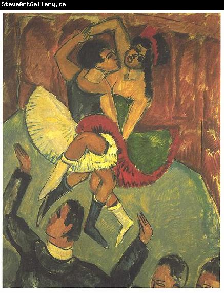 Ernst Ludwig Kirchner Dance of negros